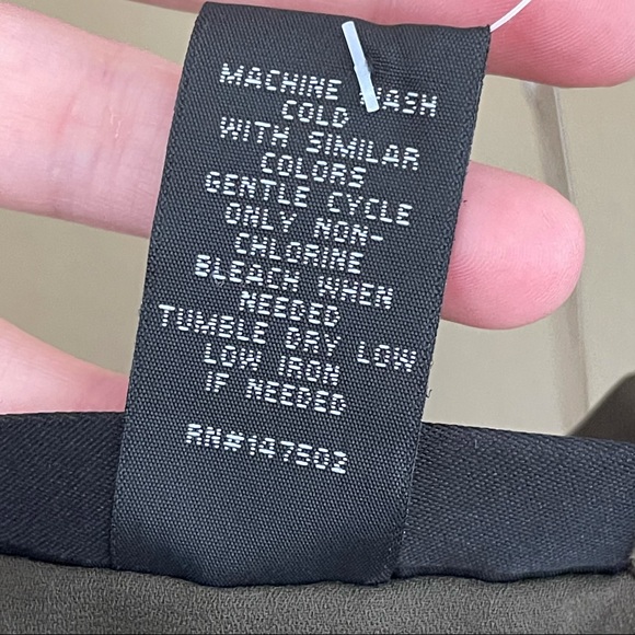 ASHLEY STEWART | Square Neck Flowy Blouse Shade Olive Night - Picture 5 of 7